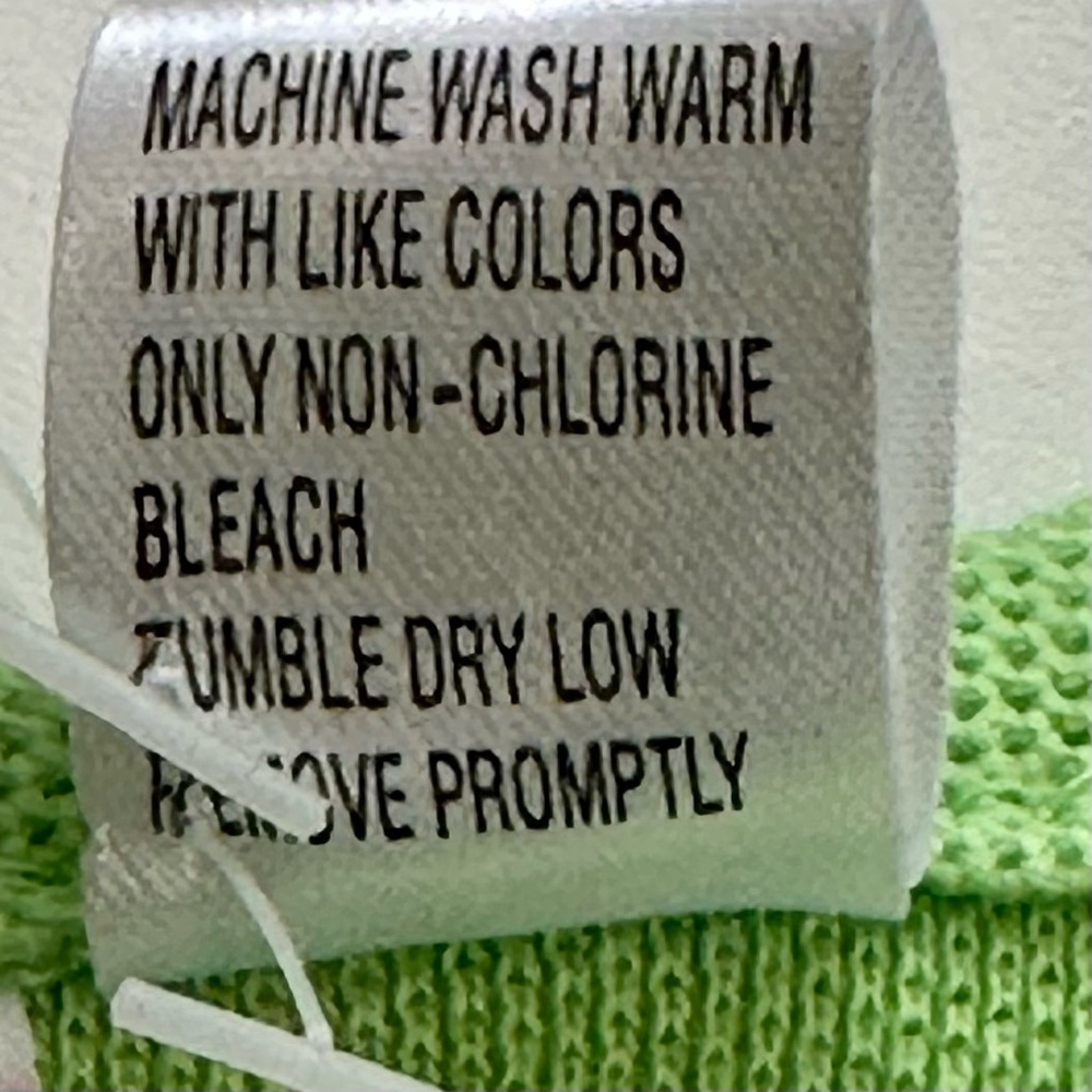 Talbots Kids NWT Green Turtle Sleeveless Jumper 6M - Picture 9 of 11